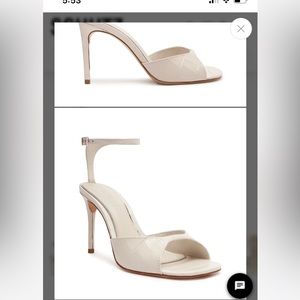 SCHUTZ Nora Sandal / 8.5 / Pearl Croc